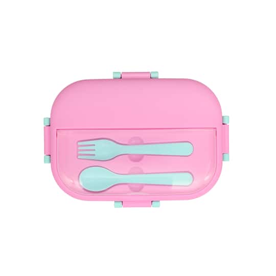 Class Rules! 3-Compartment Bento Box & Utensil Set by B2C™